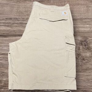 Carhartt Men's Khaki Cargo Shorts Size 40